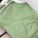 ست کراپ و شلوارک کد ۰۱۰۸۰