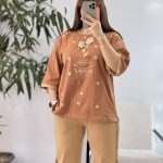 ست گل قهوه ای کد ۰۲۰۰۵