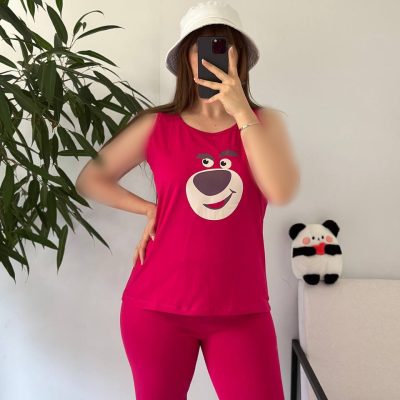 تاپ وشلوارک بلند کد ۰۲۰۶۷