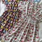 پیراهن کوتاه نخی