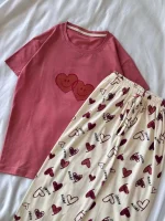 ست تیشرت شلوار پینترستی کد ۰۲۰۱۰۳۳ - تصویر 7