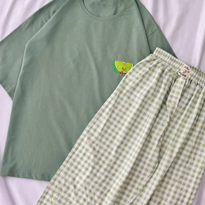 ست تیشرت شلوار پینترستی کد ۰۲۰۱۰۲۷