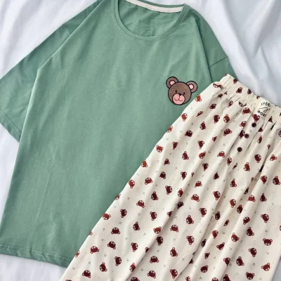 ست تیشرت شلوار پینترستی کد ۰۲۰۱۰۲۸