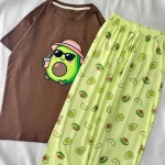 ست تیشرت شلوار پینترستی کد ۰۲۰۱۰۶۱