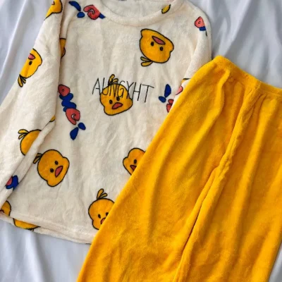 ست تدی حوله ای جوجه زرد