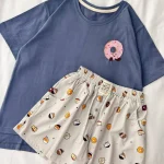 ست تیشرت شلوارک پینترستی کد ۰۲۰۱۰۳۶