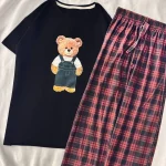 ست تیشرت شلوار پینترستی کد ۰۲۰۱۰۶۴