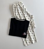 ست تیشرت لانگ و‌شلوار کد ۰۲۰۱۰۷۳ - تصویر 17