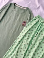 ست تیشرت لانگ و‌شلوار کد ۰۲۰۱۰۷۳ - تصویر 13