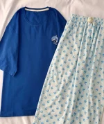 ست تیشرت لانگ و‌شلوار کد ۰۲۰۱۰۷۳ - تصویر 14