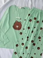 ست بلوز شلوار تدی رنگی کد ۰۲۰۱۰۸۹ - تصویر 9