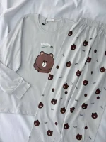 ست بلوز شلوار تدی رنگی کد ۰۲۰۱۰۸۹ - تصویر 8