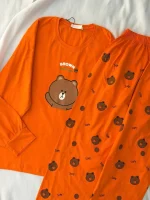 ست بلوز شلوار تدی رنگی کد ۰۲۰۱۰۸۹ - تصویر 3