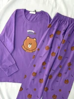 ست بلوز شلوار تدی رنگی کد ۰۲۰۱۰۸۹ - تصویر 6