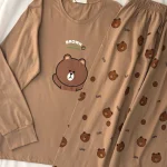 ست بلوز شلوار تدی رنگی کد ۰۲۰۱۰۸۹