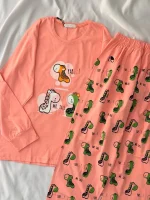 ست بلوز شلوار سه زرافه کد ۰۲۰۱۰۹۰ - تصویر 10