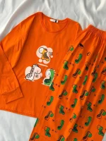 ست بلوز شلوار سه زرافه کد ۰۲۰۱۰۹۰ - تصویر 9