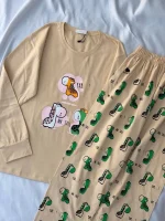 ست بلوز شلوار سه زرافه کد ۰۲۰۱۰۹۰ - تصویر 6