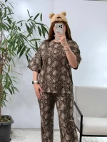 ست تیشرت شلوار پوست ماری کد ۰۲۰۱۰۹۲ - تصویر 2