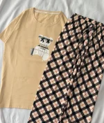 ست تیشرت شلوار پینترستی کد ۰۲۰۱۰۹۵ - تصویر 7