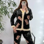 ست تدی خرسی دکمه دار کد 030101