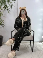 ست تدی خرسی مشکی کد ۰۲۰۱۰۹۸ - تصویر 3