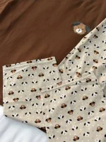 ست تیشرت لانگ و شلوار پینترستی کد 030102 - تصویر 7