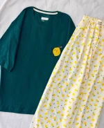 ست تیشرت لانگ و شلوار کد ۰۳۰۱۱۰ - تصویر 2