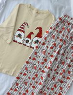 ست تیشرت شلوار پینترستی کد ۰۳۰۱۰۸ - تصویر 8