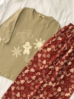 ست تیشرت شلوار پینترستی کد ۰۳۰۱۰۸ - تصویر 4