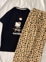 ست تیشرت شلوار پینترستی کد 030107 - تصویر 2