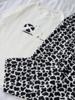 ست تیشرت شلوار پینترستی کد 030107 - تصویر 4