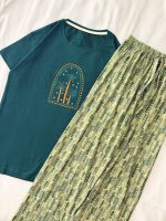 ست تیشرت شلوار پینترستی کد 030107 - تصویر 5