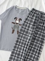 ست تیشرت شلوار پینترستی کد 030107 - تصویر 7