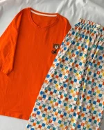 ست تیشرت لانگ و‌ شلوار کد ۰۳۰۱۱۵ - تصویر 7