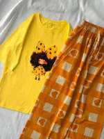 تیشرت لانگ و شلوار پینترستی کد ۰۳۰۱۱۶ - تصویر 8