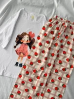 تیشرت لانگ و شلوار پینترستی کد ۰۳۰۱۱۶ - تصویر 6