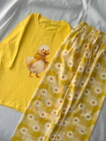 تیشرت لانگ و شلوار پینترستی کد ۰۳۰۱۱۶ - تصویر 9