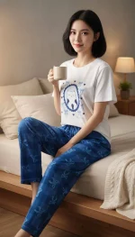 تیشرت لانگ و شلوار پینترستی کد ۰۳۰۱۱۶ - تصویر 18