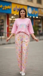 ست تیشرت و‌شلوار پینترستی کد ۰۳۰۱۱۸ - تصویر 14