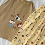 ست تیشرت و‌شلوار پینترستی کد ۰۳۰۱۱۸