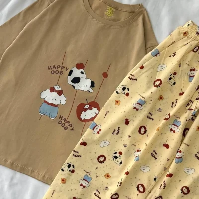 ست تیشرت و‌شلوار پینترستی کد ۰۳۰۱۱۸