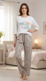 ست تیشرت و شلوار پینترستی کد ۰۳۰۱۱۹ - تصویر 2