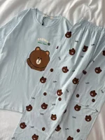 ست تیشرت شلوار تدی کد ۰۳۰۱۲۰ - تصویر 12