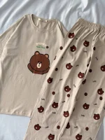 ست تیشرت شلوار تدی کد ۰۳۰۱۲۰ - تصویر 11