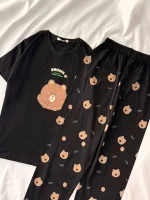 ست تیشرت شلوار تدی کد ۰۳۰۱۲۰ - تصویر 6