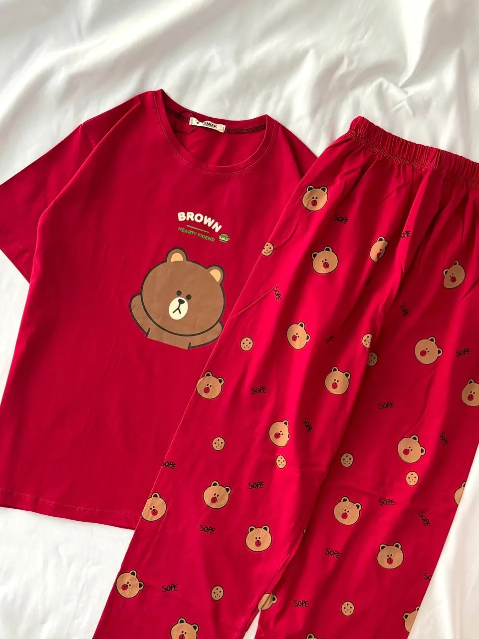 IMG_6164 ست تیشرت شلوار تدی کد ۰۳۰۱۲۰ - تصویر 1