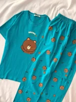 ست تیشرت شلوار تدی کد ۰۳۰۱۲۰ - تصویر 5