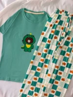 ست تیشرت و شلوار پینترستی کد ۰۳۰۱۲۲ - تصویر 9