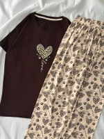 ست تیشرت و شلوار پینترستی کد ۰۳۰۱۲۲ - تصویر 10